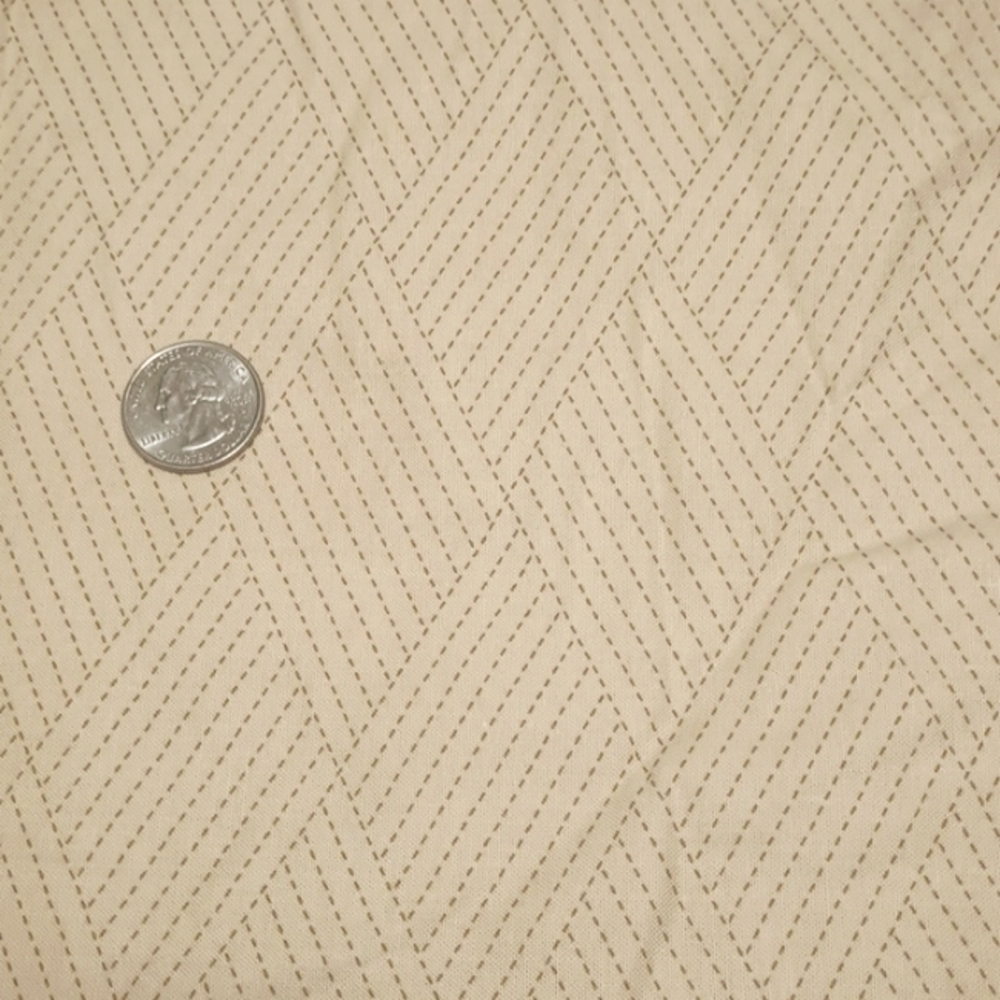 3/$15 .40yd Mill Creek Garden 2243-11 Ivory Diamonds Moda Fabrics Jan Patel